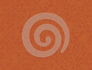 Abstract background, orange beige artistic decorative lines geometric curvature pattern