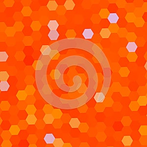 Abstract background orange color pattern. Business card design. Square shaped illustration. Computer rendering image. Content.