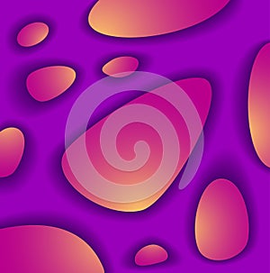 Abstract background from organic structure in lilac red