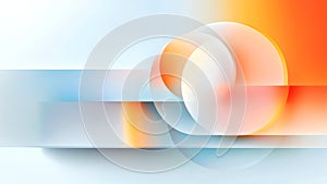 Abstract background with overlapping circles and gradient colors creating modern design