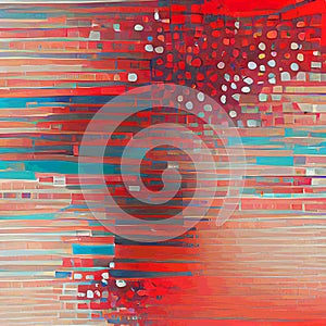 Abstract background pattern in glitch style design for brochure, web site backdrop and other business projects. Raster bitmap in r
