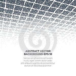 An abstract background with a pattern of many particles.