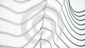 Abstract background perspectives for grey waves. Simulated surround-bending exercise book lines on paper. Background