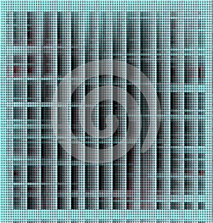 Abstract background in phosphorescent hues