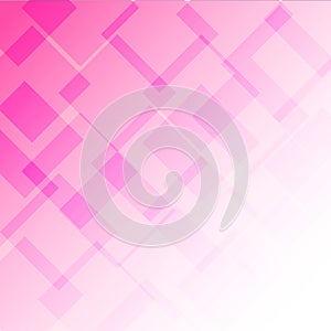 Abstract background with pink transparen rhombus light vector