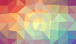 Abstract background polygon colorful