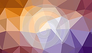 Abstract background polygon colorful