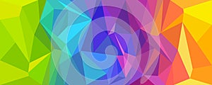 Abstract background polygon colorful.