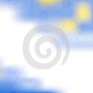 Abstract Background With Polygons