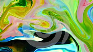 Abstract background with psychedelic painting