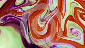 Abstract background with psychedelic painting in colorful vivid colors