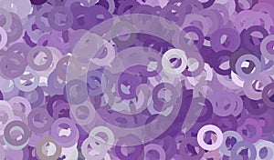 Abstract Background With Purple Circles