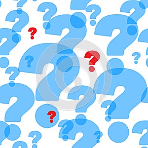 Abstract background with question marks