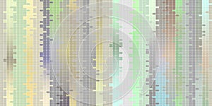 Abstract background, rainbow. Banner. Bitmap mosaic photo