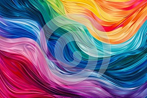 Abstract background with rainbow gradient