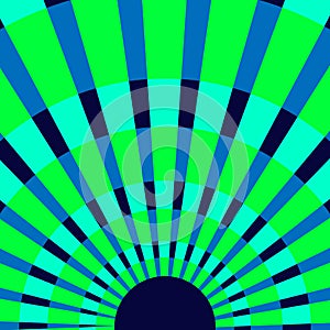 Abstract background with raying