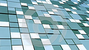 Abstract background with rectangles and squares.