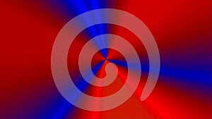 Abstract background in red and blue, with a spectacular rhythm and inserts