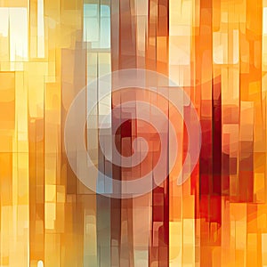 Abstract background with red, brown, and orange colored tiles (tiled