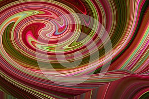 abstract background with red, green and pink waves, artistic covers design, colorful texture, modern backgrounds.Trendy pattern,