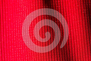 Abstract background of red material
