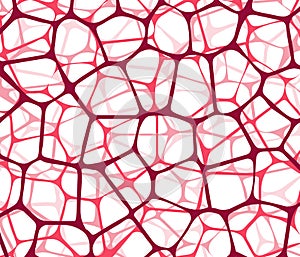 Abstract background with red nets