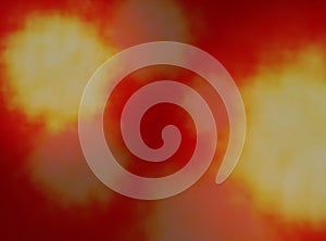 Abstract background red rays of fireball