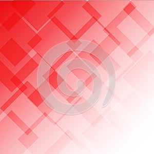 Abstract background with red transparen rhombus light vector