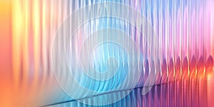 Abstract Background with Reeded Glass Effect photo