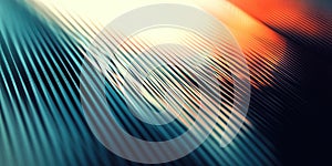 Abstract Background with Reeded Glass Effect photo