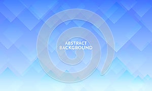 Abstract background of rhombus with blue gradient color