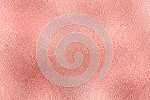 Abstract background. Rose Gold foil texture. photo