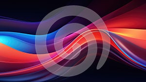 Abstract Background with Serene Smooth Lines