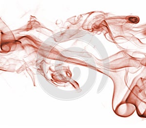 Abstract background shape - green smoke.