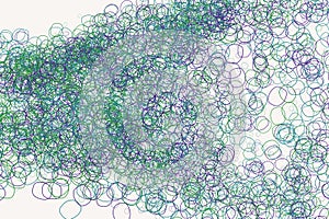 Abstract background with shape of motion, particle or random pattern. Decoration, vector, color & motion .