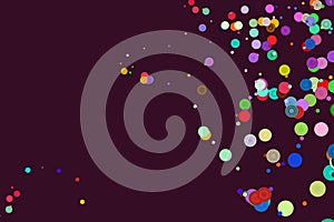 Abstract background with shape of motion, particle or random pattern. Motion , texture, details & style.