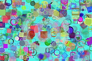 Abstract background with shape. Pattern, color, decoration, random & style.