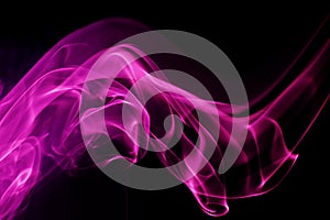 Abstract background shape - smoke waves