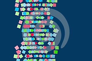 Abstract background with shape of square, rectangle pattern. Details, texture, vector & cover.