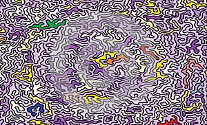 Abstract Background Simulating Camouflage