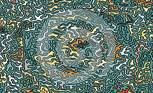 Abstract Background Simulating Camouflage