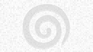 Abstract background of small rings and ellipses