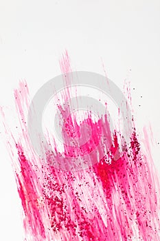 Abstract background, smeared fuchsia color. photo
