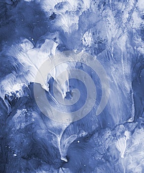 Blue abstract background