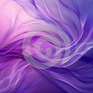 abstract background with smooth lines in purple and violet colors, digitally generated image