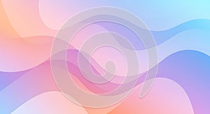 Abstract background with smooth, wavy lines creating a flowing pattern. The color