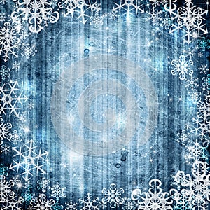 Abstract background with snowflake