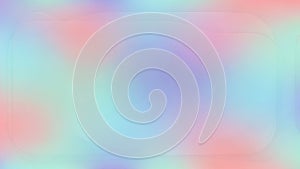 Pastel Gradient with Rounded Rectangular Overlay Abstract Background soft
