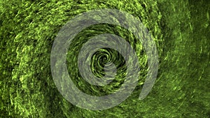 Green Space Vortex abstract background photo