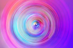 Abstract Background Of Spin Circle Radial Motion Blur